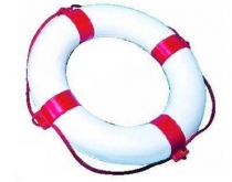 Lifebuoy 65 x 40 cm white-red