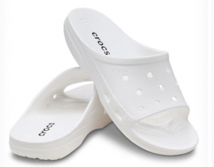 Crocs Saturday Slide pánske biele