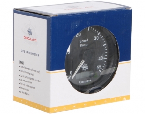 Rýchlomer na pitotku 0-65MPH čierny/lesklý