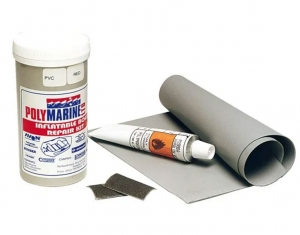 Polymarine Hypalon repair kit v tube, svetlošedá
