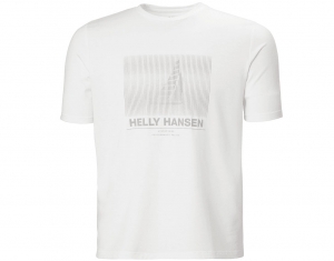 Helly Hansen HP RACE GRAPHIC T-SHIRT weiß 003
