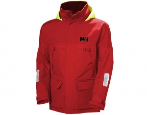 Helly Hansen PIER 4.0 JACKET pánska jachtárska bunda červená