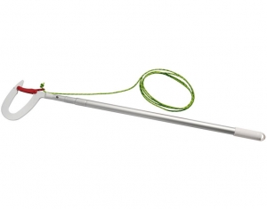 Telescopic boat hook for buoy mooring