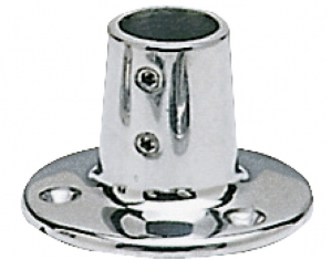 Pulpit socket round AISI316, 22mm