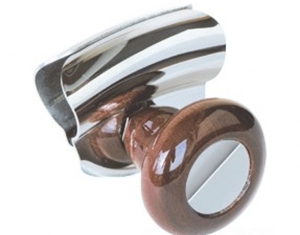 Hand grip wood colour