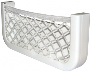 Úložná síťka 250x115x30 mm bílá