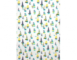 Geschirrtuch Segelboot 51x71cm
