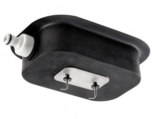 Universal flushing muff for inboard engines