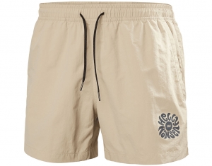 Helly Hansen CASCAIS TRUNK 4.5 pánske plavky pieskové