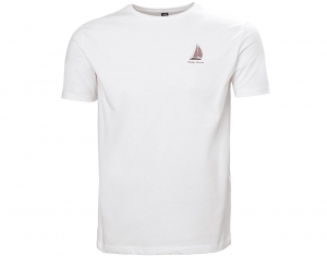 Helly Hansen SHORELINE T-SHIRT 3.0 pánske tričko biele
