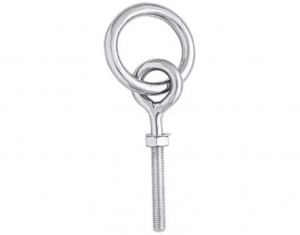 Oko s metrickým závitom M10, nerez