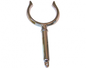 Chrome-plated oar lock 41x51x12mm