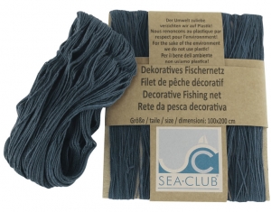 Dekoračná rybárska sieť 100x200cm modrá