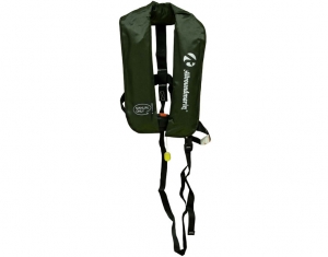 Záchranná vesta Hi-Fit, zelená, 165N, manuální