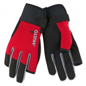 Musto Essential Sailing rukavice s dlhými prstami červené