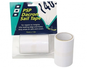 Dacron-Klebeband – 75mm x1,5m, weiß