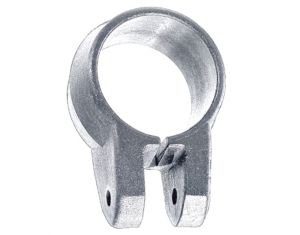 Úchyt vesla - havlenka 35mm, šedá (pin 12x35mm)