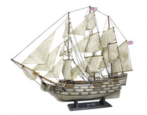Model plachetnice H.M.S. Victory - 86 x 74 cm