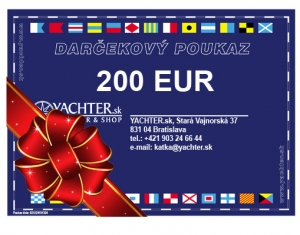 Darčekový poukaz 200 EUR