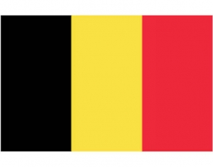 Flagge - Belgien 20x30cm