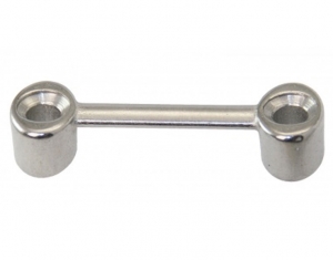 Edelstahl-Bandklemme 25mm, 2 Stück