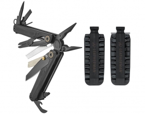 Leatherman Wave Alpha Bundle - Obsidian + Bitkit