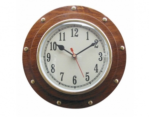 Drevené nástenné hodiny 23 cm